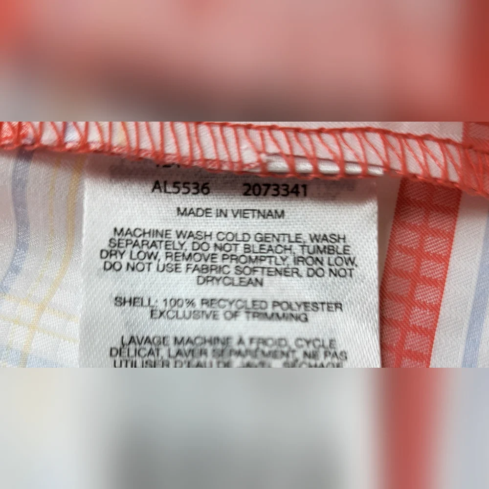 COLUMBIA Anytime Lite Sleeveless Shirt - Pink Windowpane - Size S (NWT) - Picture 12 of 16